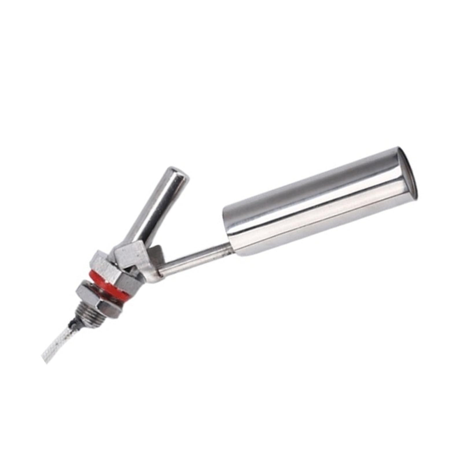 Interruptor de flotador estilo pico de pato, controlador de nivel de agua de montaje lateral, rosca M10, 0–110 V