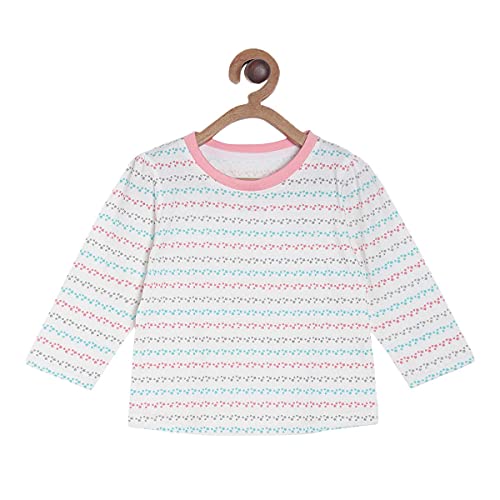 Image of miniklub Girls White Pack of 3 Conversational Printed Top