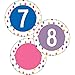 Schoolgirl Style Hello Sunshine 35 Number Bulletin Board Cutouts, Colorful Number Cutouts for Bulletin Boards, Elementary Bulletin Board Decorations, Colorful Classroom Décor