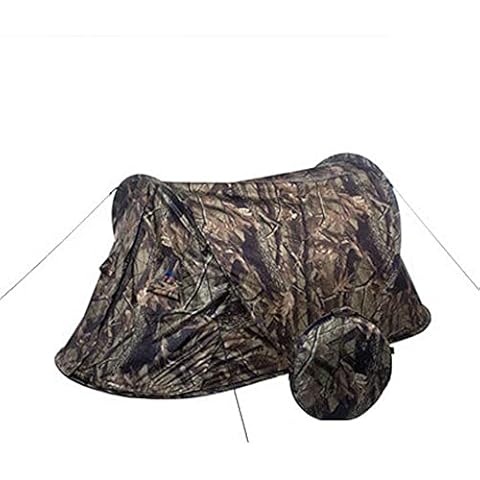 Gocher Outdoor Portable Automatic Pop Up Tent Camouflage Hiking Camping Fishing Tent Ultralight Waterproof Tent for 1-2 Person-（Digital） Cover