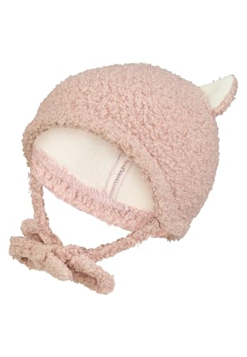 Sterntaler Inkamütze aus Teddystoff mit Flauschiger Rückseite -...