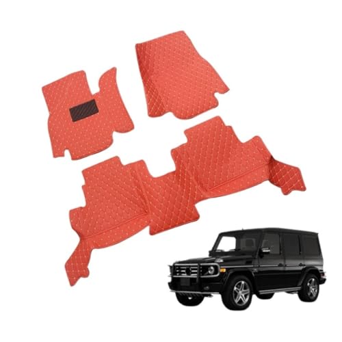 Tapis de voiture sur mesure compatibles Mercedes Classe G, kit complet de tapis de sol et coffre