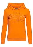 Superdry Damen Vintage Logo Loopback-Hoodie mit tonaler Stickerei Bunt 36