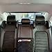 HommyFine Reposacabezas Coche con Barra Deslizante Ajustable, Cuello Almohada de Viaje para...