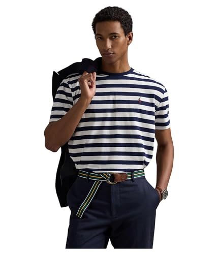 Polo Ralph Lauren Men's Short Sleeve Striped Crew Neck T-Shirt