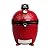 Kamado Joe Classic Joe Series II 18-inch Standalone Ceramic Charcoal Grill and Smoker with AirLift Hinge, Kontrol Tower Top Vent and 250 Cooking Square Inches in Red, Model KJ-23RHC