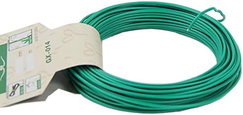 VIMOA Garden Twist Tie Bonsai Training Wire 50 Feet 1.8mm Twine Perfect for Plant Cages Christmas Tree Tie