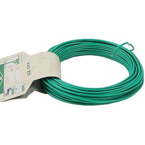 Garden Twist Tie Bonsai Training Wire 50 Feet 1.8mm Twine Perfect for Plant Cages Christmas Tree Tie Cover