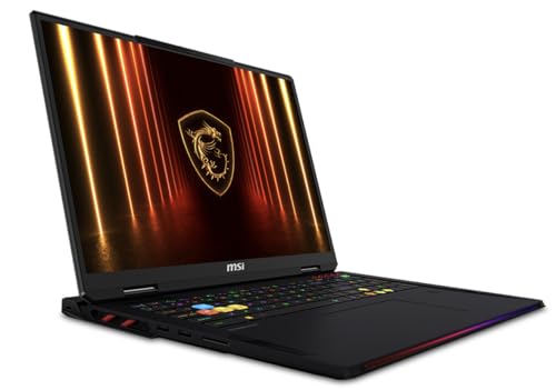 Image of msi Raider 18 HX AI Gaming Laptop 18 inch 120Hz Mini LED 4K Display (Intel Ultra 9-285HX, GeForce RTX 5090 24GB, 64GB DDR5, 2TB SSD, RGB KB, Fingerprint, W11P) w /DKZ USB Port Expander