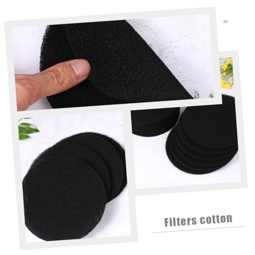 Filtros de carbón activado Uonlytech de 10 piezas con algodón electrostático 6