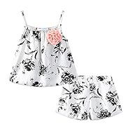 Algopix Similar Product 7 - LittleSpring Little Girls Shorts Set
