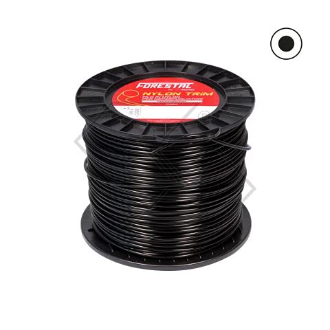 Sabart Hilo 5,0 redondo 2 kg forestal bobina 90 m de nailon profesional para desbrozadora