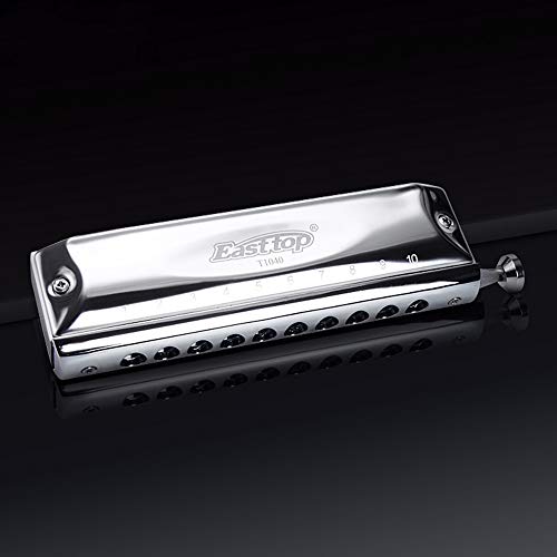 Harmonica 10 trous chromatique harpe bouche orgue Instrumentos clé C Abs peigne Instruments de musique - Les Beatles, Paul McCartney, John Lennon, RIngo Starr, George Harrison Harmonica 10 trous chromatique harpe bouche orgue Instrumentos clé C Abs peigne Instruments de musique