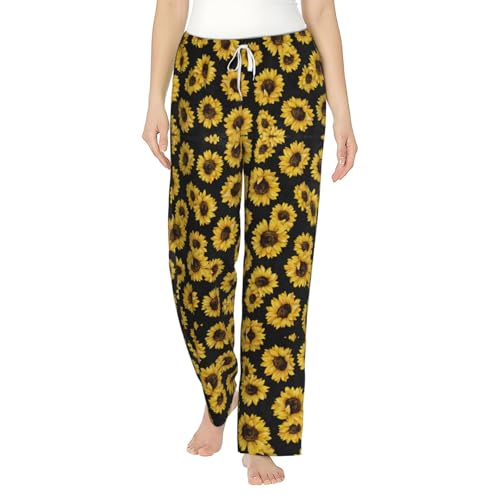 Pantalon de détente tournesols pour des soirées cocooning en couple