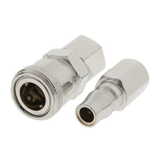 ZL ENTERPRISES Pneumatic Air Line Hose Quick Release Fittings Connector Coupler 1/4" BSP (SF20+PF20, 1) (PM20) (B0CMD6XZ6W) Amazon Price History, Amazon Price Tracker