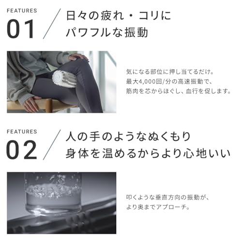 ドクターエア 3Dマッサージロール MR-02 BK の商品画像 2