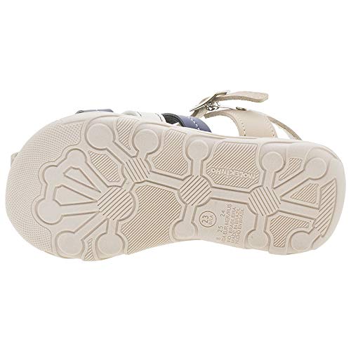 SANDALIA MOLEKINHO 2135121-MOL BEGE/MARINHO 24 BEGE
