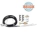 ZONFANT Universal Parking Brake Emergency Brake Cable Complete Kit, Replace#330-9371 140-14415-R