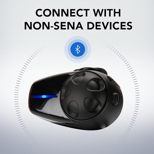 Image of Sena SMH10-10 Motorcycle Bluetooth Headset /Intercom Communication System (Single)