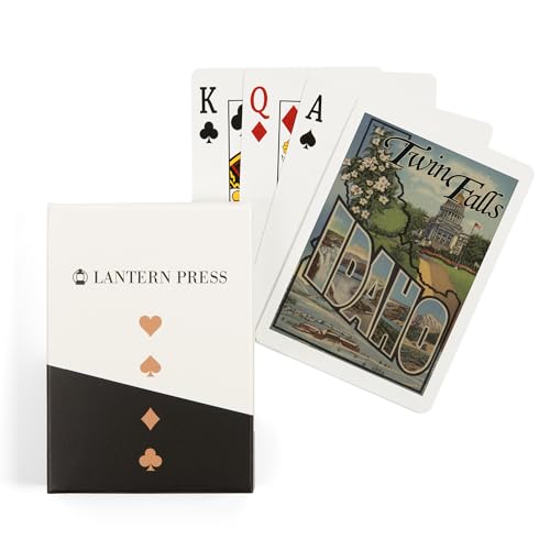 Twin Falls Idaho Naipes Póker 52 Cartas