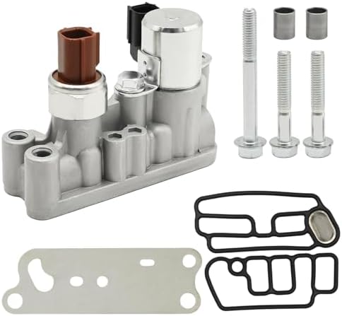 Vkinman 918-056 VVT Solenoid Variable Valve Timing Solenoid, Replacement for Honda Odyssey 2008-2017 Pilot 2009-2015 Crosstour 2012 Accord Crosstour 2010-2011 Accord 2008-2012, Replaces15810R70A04