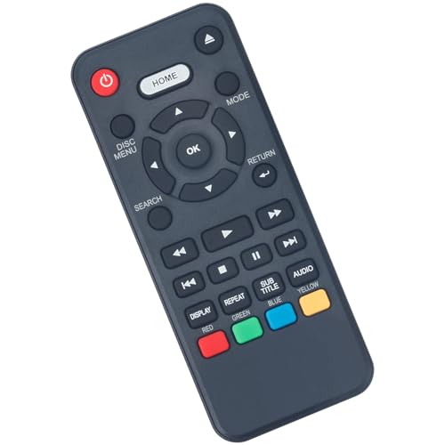 Universal Replacement Remote Control fit for Sanyo Blu-ray DVD Player FWBP505F, FWBP505K, FWBP506FF, FWBP507FF, FWBP807FP