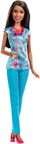 Muñeca Barbie Enfermera DGG42 Afroamericana miniatura 1