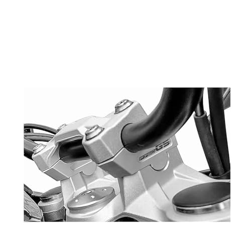 Rehausseur de guidon F750GS Moto - Adaptateur 23mm Noir en Aluminium CNC
