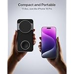 Foldable 3 in 1 Wireless Charging Station for Apple Magsafe Charger Stand,Fast Magnetic Wireless Charger Station for iPhone 17 Air 16 15 14 13 12 Series,Airpods Pro,Apple Watch Ultra (Pure Black) - Image 4