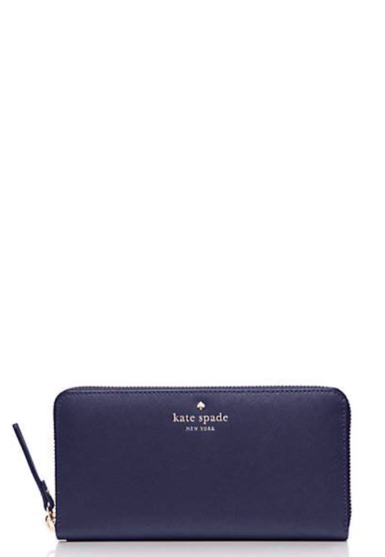 Kate Spade New York Lacey Wallet Indigo Blue : Amazon.ca: Clothing