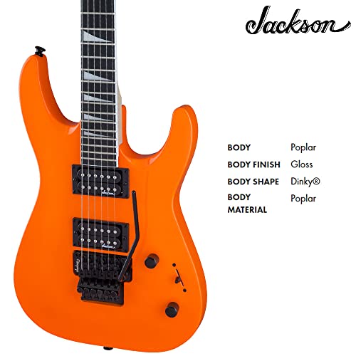 Jackson Js Series Dinky Arch Top Js32 Neon Orange #TOP3