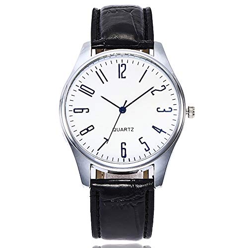 Reloj de mujer ITVIP esfera digital minimalista correa de PU Trend reloj de cuarzo individual  adecuado para hombres y mujeres Correa 250 A