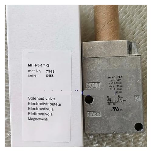 Électrovanne MFH-3-1/4-S 7959 avec commutation rapide et étanchéité renforcée