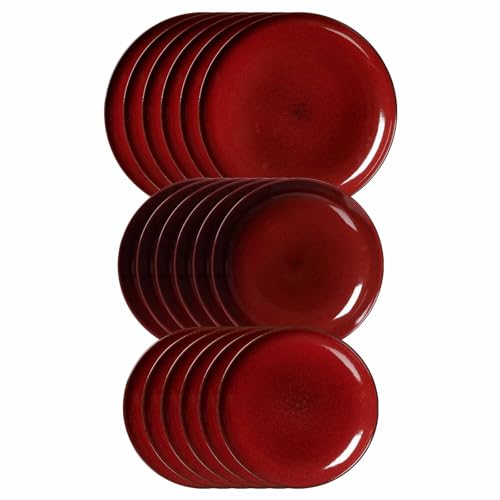 Ritzenhoff & Breker Gambia Teller-Set 18-teilig, Kombiservice mit...