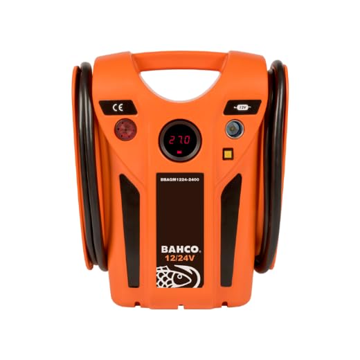 Arrancador de baterías de 12/24 V 2400/1200 CA