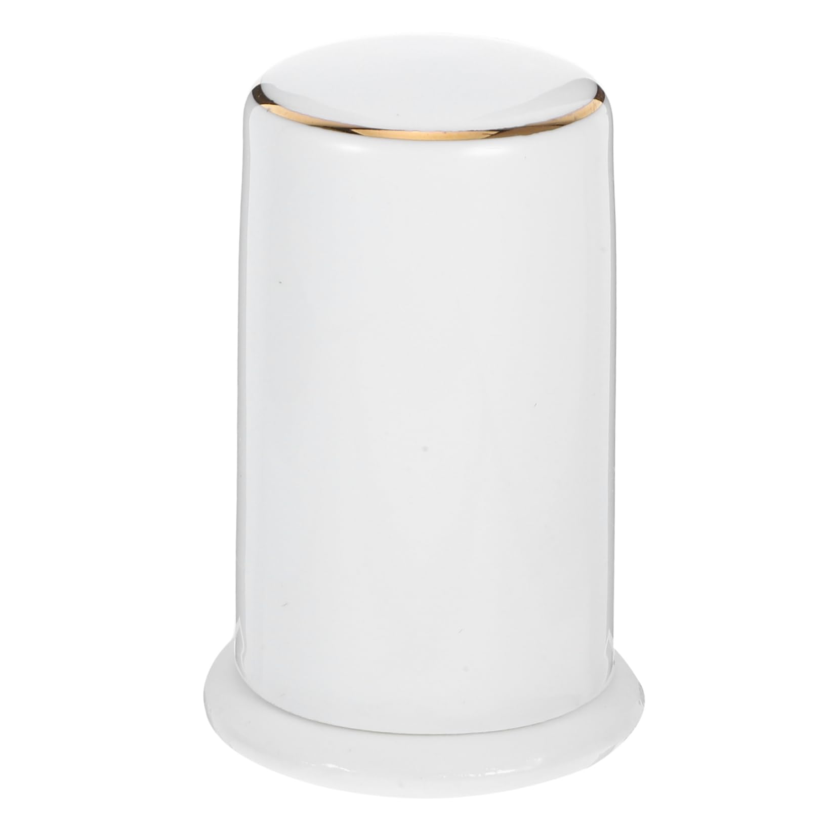 OFFSCH Ceramic Toothpick Box Convenient Toothpick Holder Restaurant Toothpick Dispenser House Accessories for Home Desktop Toothpicks Holder Cocktail Accessories Tabletop Ceramics White