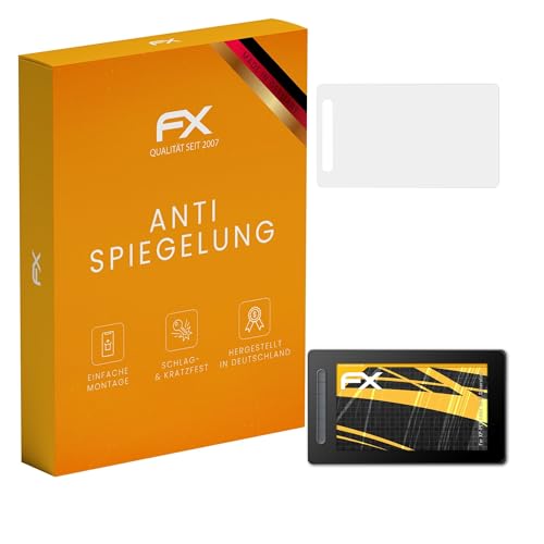 atFoliX Screen Protector compatible with XP-PEN Artist 10 2.Generation Screen Protection Film, anti-reflective and shock-absorbing FX Protector Film (2X)