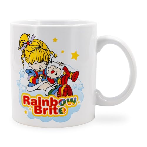 Taza de café cerámica Rainbow Brite 20 onzas miniatura 1