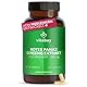 Vitabay Roter Ginseng Kapseln Hochdosiert 600mg - 120 Panax Ginseng Extrakt Kapseln Vegan - Liefert 20% Ginseniode - Laborgeprüft & ohne unerwünschte Zusätze