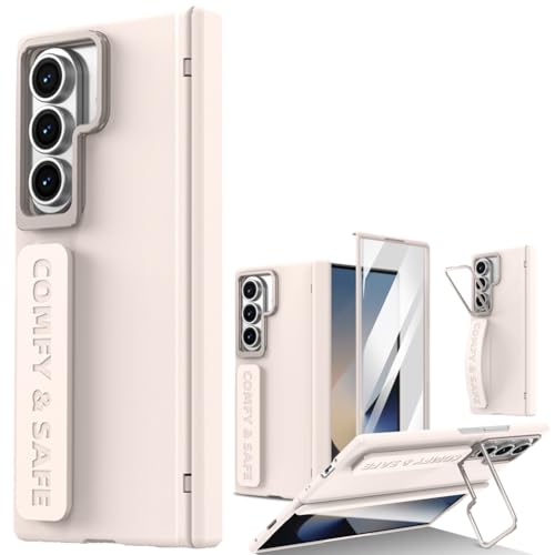 Coque Galaxy Z Fold 7 avec protection écran antichoc et béquille vidéo