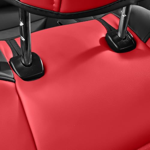 Image of Custom Fit Ford Mustang Convertible Seat Cover 2015-2026 Leather