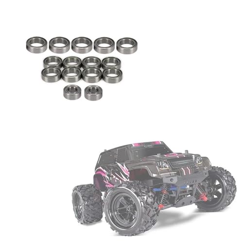 Roulement a bille haute precision kit metal 15 pieces pour auto RC 1/18