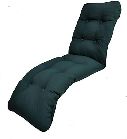 Innootechnology Replacement Garden Lounger Chair Cushion Dark Green
