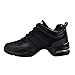 semen Boost Tanz Turnschuh Websneaker jazzdance Schuhe Dancesneaker Tanzschuhe Gymnastik Sport Fitness Training Tanzsneaker (EU 41, Schwarz)