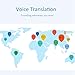 Kqcibz T11 Translator Intelligent Voice Translator 134 Languages Online Translation Fit for Travel Business, Grey