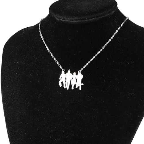 FEELMEM Movie Inspired Gifts Characters Pendant Necklace Inspired Gift for Women (Necklace)3