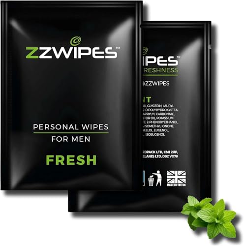 ZZWIPES Wet Wipes for Women, Men, Kids & Dogs – Alcohol-Free (Pack of 30each) Individually Wrapped, Large, Aloe Vera & Chamomile Infused, Ideal for Intimate Hygiene, Travel, & Sensitive Skin Care - Image 6
