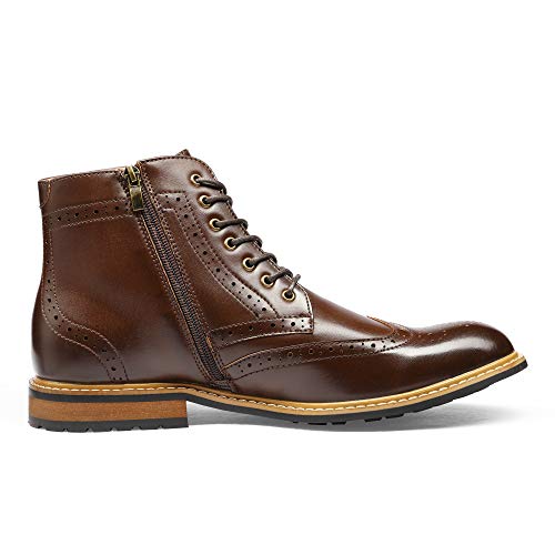 Bruno Marc Men's Dress Ankle Motorcycle Boots3