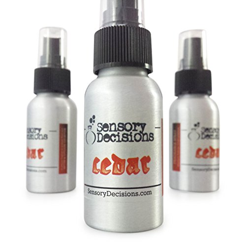 Cedar Fragrance Room Spray - Cedar Home Fragrance - Cedar Spray - Cedarwood Air Freshener, by Sensory Decisions (3 Bottles)
