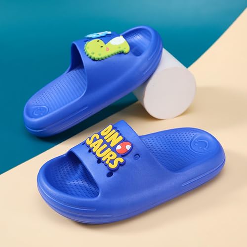 Eliogn Slide Sandals for Boys and Girls Anti-Slip Pillow Slippers Ultra Light Home Slippers Shower Summer Sandals Water Shoes (Little Kid/Big Kid)4